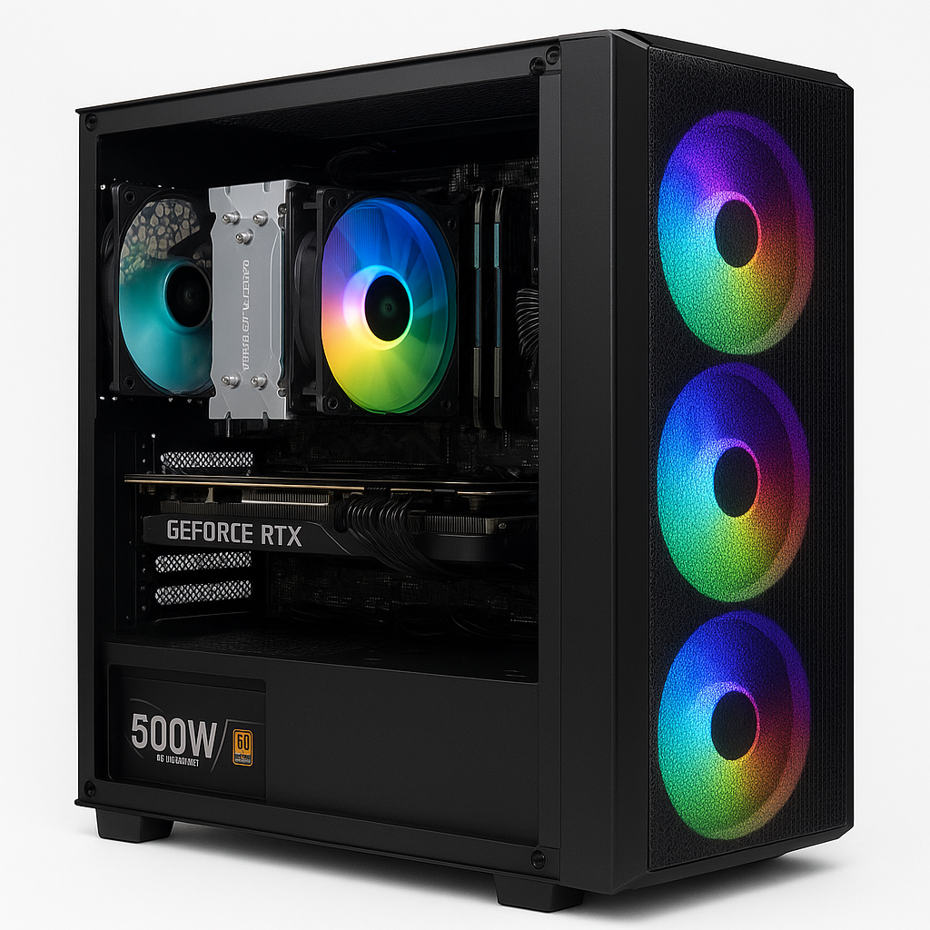 Configuration PC Gamer Starter - AMD Ryzen 5 5500, RTX 5050 8Go